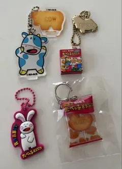 たべっ子どうぶつ　キーホルダーセット