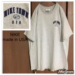 美品 NIKE TOWN 90s オールド ナイキ Tシャツ USA製