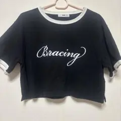 WEGO Bracing ロゴ リンガーTシャツ ブラック Mサイズのサムネイル