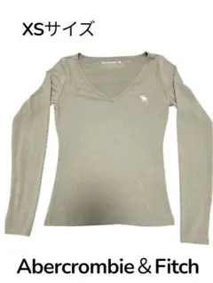 アバクロンビー&フィッチ　Vネック長袖　XS シャツ　トップス　ニット　A&F