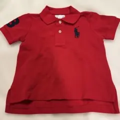 Ralph Lauren ポロシャツ 80 レッド 赤 新品未使用