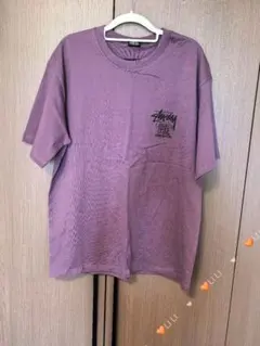 STUSSY Classic Gear Tシャツ パープル L 美品 - メルカリ