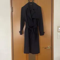 INDIVI ネイビー トレンチコート 12