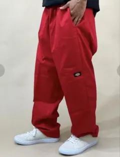 Dickies パンツ レッド