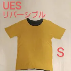 UES ウエス リバーシブル ビンテージ Tシャツ 半袖 アメカジ Sサイズ