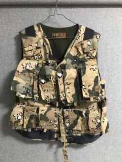 カザフスタン軍　タクティカルベスト　チョコチップ迷彩　実物