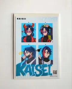 ◆にじさんじ◆魁星 証明写真風ブロマイド&スリーブセット