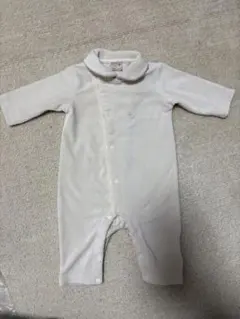 petit main ホワイトロンパース 70サイズ