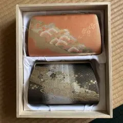 和装用バッグセット（オレンジ・黒）