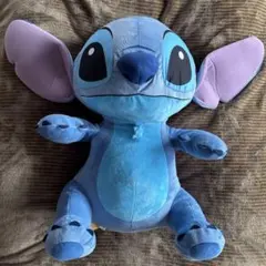 【新品タグ付】リロ&スティッチ グランデぬいぐるみ 赤いほっぺのおすわりVer.