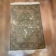 ヴィンテージ モロッコ ラグ マット イラン ペルシャ絨毯 62×102cm