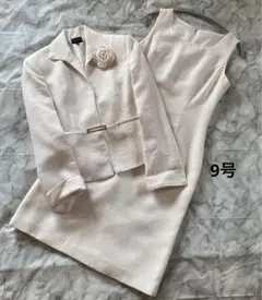 セットアップ ジャケット ワンピース セレモニースーツ　ツイード　フォーマル