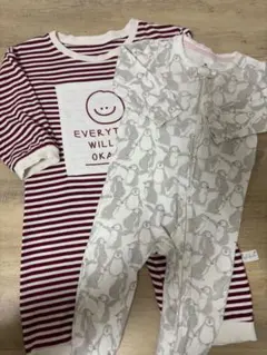 babyGap ペンギン ロンパース 80 スタイルフィッシュ 2枚セット