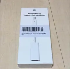 Thunderbolt to gigabit ethernet adapter