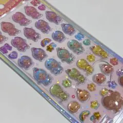 【正規品】 うるちゅるポップシール モンチッチ ぷっくり 立体 カラフル　新品