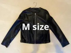 ⭐︎レディース　レザージャケット/ライダースジャケット　M size⭐︎