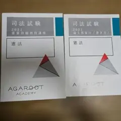 司法試験 2021重要問題習得講座 憲法、論文答案の書き方法科大学院法学部