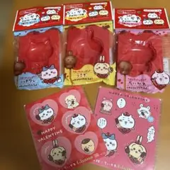 新品　ちいかわ バレンタインチョコ型セット