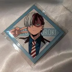 轟焦凍 camera ひし形缶バッジ ②