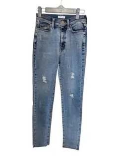 FRAY I.D ダメージ　デニムパンツ フリンジ　スキニー　ストレッチのサムネイル