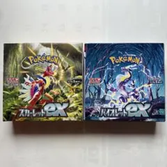 ポケモンカード バイオレットex スカーレットex BOX シュリンクなし