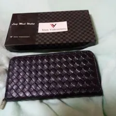 Izax Valentino 長財布 ブラック