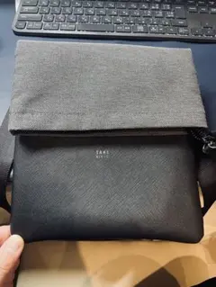 TAKEO KIKUCHI クラッチバッグ サコッシュ ブラック/グレー