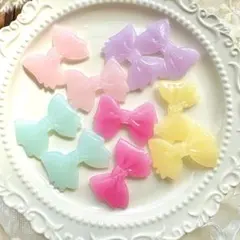 リボンビーズ E 5色×2個 10個セット