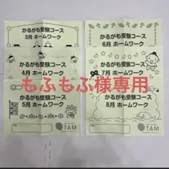 専用！成基学園 TAM 京都教育大学附属小中学校入試問題集＆かるがもセット 専用！成基学園 TAM 京都教育大学附属小中学校入試問題集＆かるがも