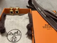 HERMES エルメス シュルメール pm ピアス バッファロー - メルカリ