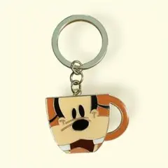 ディズニー グーフィー ティーカップ キーホルダー