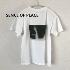 SENCE OF PLACE クルーネックプリントTシャツ