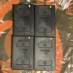 Fujifilm instax mini チェキ フィルム 4パック