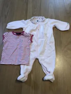 プチバトーロンパース、ラルフTシャツ