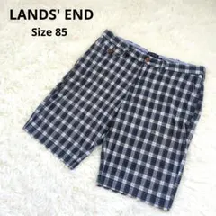 LANDS' END ランズエンド チェック柄 ショートパンツのサムネイル