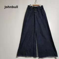 Johnbull レースアップデニムスカート　スリットのサムネイル