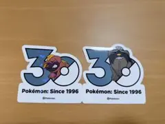 韓国限定 ポケモン 30周年ステッカー シール ウガツホムラ