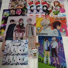 ダンダダン　クリアファイル　オカルン　カード　モモ　ステッカー　限定品　セット