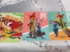 ズートピア カード コレクション　ニック　ジュディ　2 ディズニー