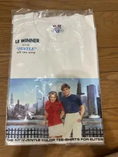 【訳あり】JENTLE メンズTシャツ ホワイト Lサイズ