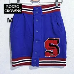RODEO CROWNS フロントボタン コットン ミニ丈 スカート Mのサムネイル