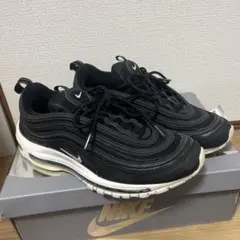 NIKE AirMax97/エアマックス97ブラック×ホワイト/黒白27.5のサムネイル
