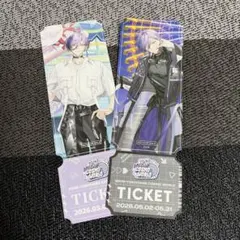 にじさんじ 3skm コスモワールド チケット風カード 北見遊征 ① - メルカリ