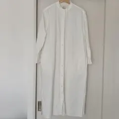 無印 シャツワンピース XS-S 綿100%古着