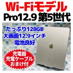 Wi-Fi iPad Pro 12.9 第5世代 本体 128GB シルバー