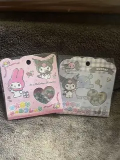 おはじき　シールフレーク　マイメロ　クロミ　正規品