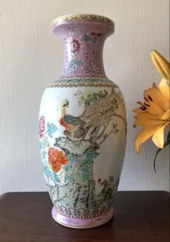 中国 呉須染付 神獣花草文 皿 時代箱 C A550 - メルカリ