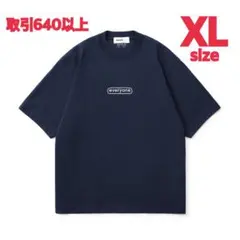 everyone j.30000 sketchy logo tee 紺 XL