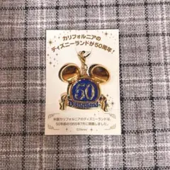 TDL カリフォルニアディズニーランド 50周年記念チャーム　キーホルダー