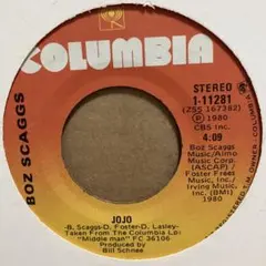 【7インチ】Boz Scaggs / Jojo
